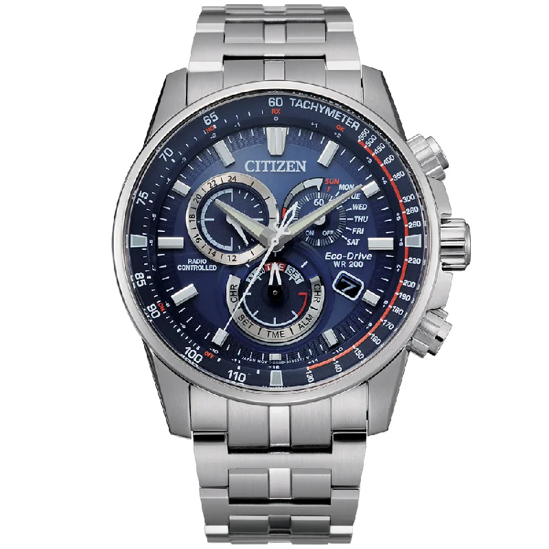 Trendy Watches for Women with Gemstones-Citizen Eco-Drive PCAT Perpetual Chrono A-T CB5880-54L