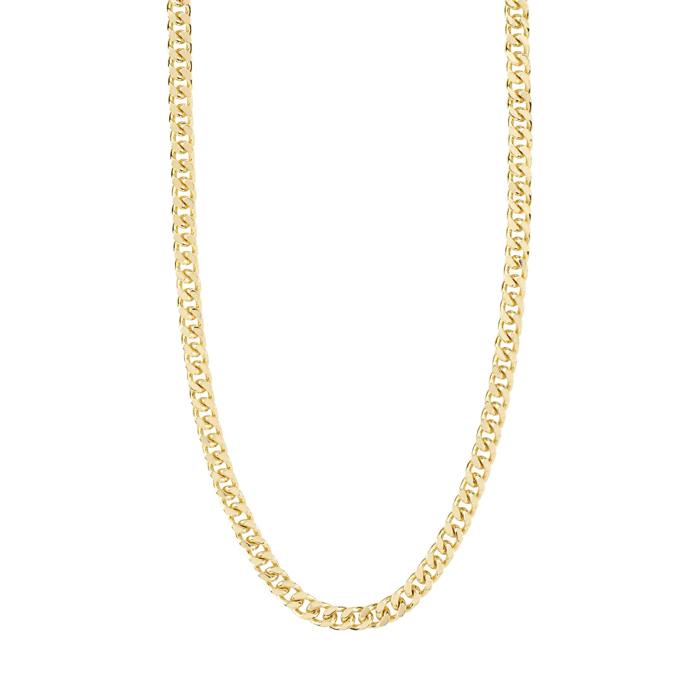 Cute Necklace for Teen Girls-Heat Gold Plated Chain Necklace