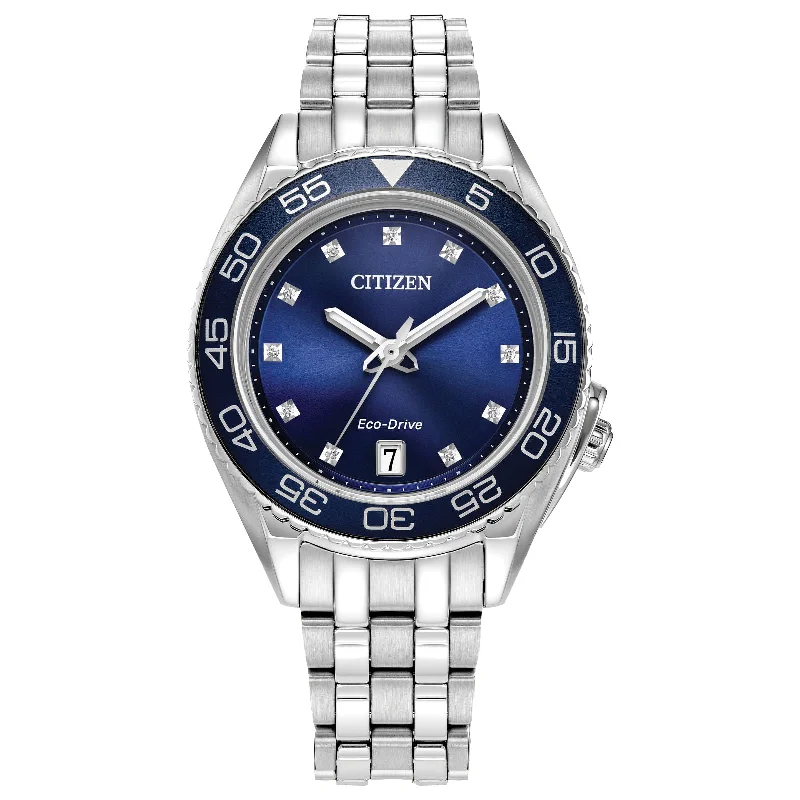 Luxury Sports Watches for Men-Citizen Eco-Drive Carson FE6160-57L