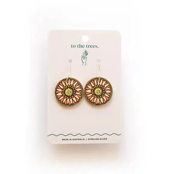 Elegant Diamond Earrings for Women-To the Trees Dangles - Bloomin' Paper Daisy