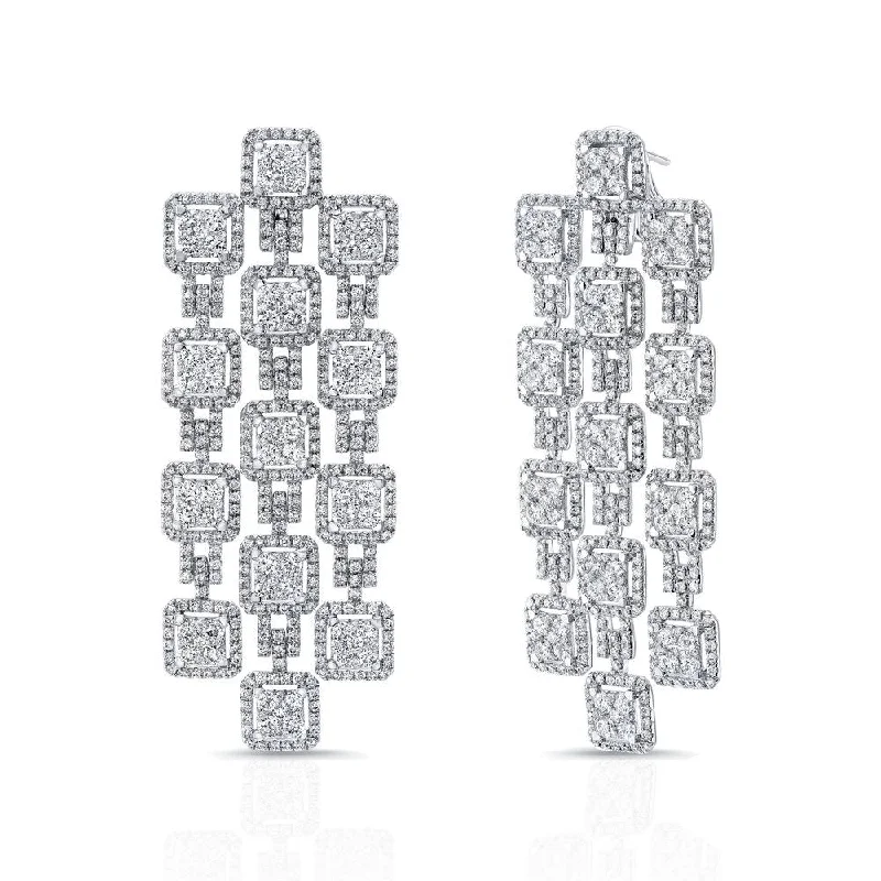 Unique Stud Earrings for Casual Outfits-Uneek Gatsby Collection Chandelier Earrings