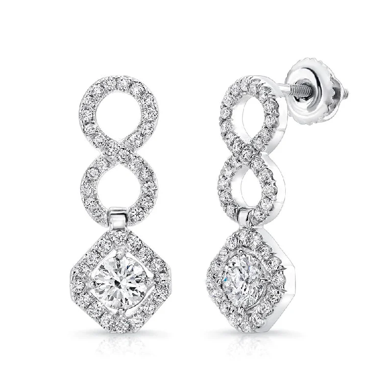 Stylish Statement Earrings-Uneek Diamond Earrings