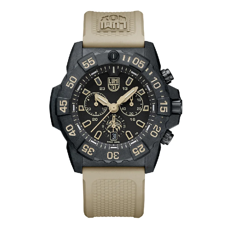 Luxury Watches for Anniversary Gifts-Luminox Navy Seal Foundation Chronograph Series 3590.NSF.SET