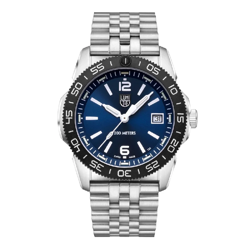 Swiss Made Watches for Precision and Durability-Luminox Pacific Diver Ripple 3120M Series 3123M.SET