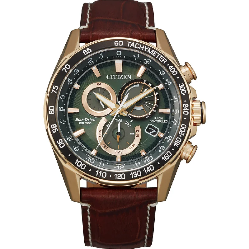 Sports Watches with GPS for Fitness-Citizen Eco-Drive PCAT Perpetual Chrono A-T CB5919-00X