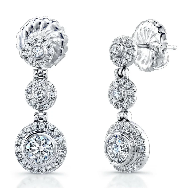 Sparkling Earrings for Special Occasions-Uneek Diamond Earrings