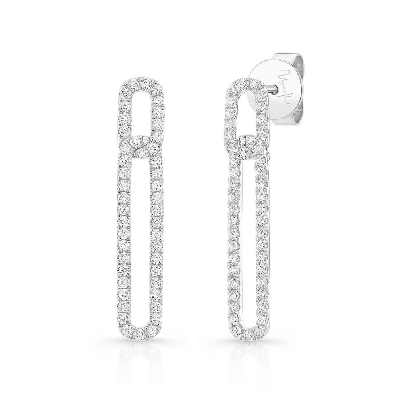 Bridal Earrings for Bride-to-be-Uneek Legacy Collection Drop Earrings