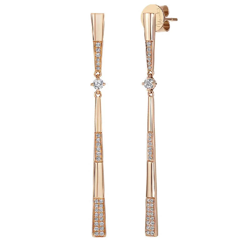 Earrings for Sensitive Ears-Uneek Gatsby Collection Drop Earrings