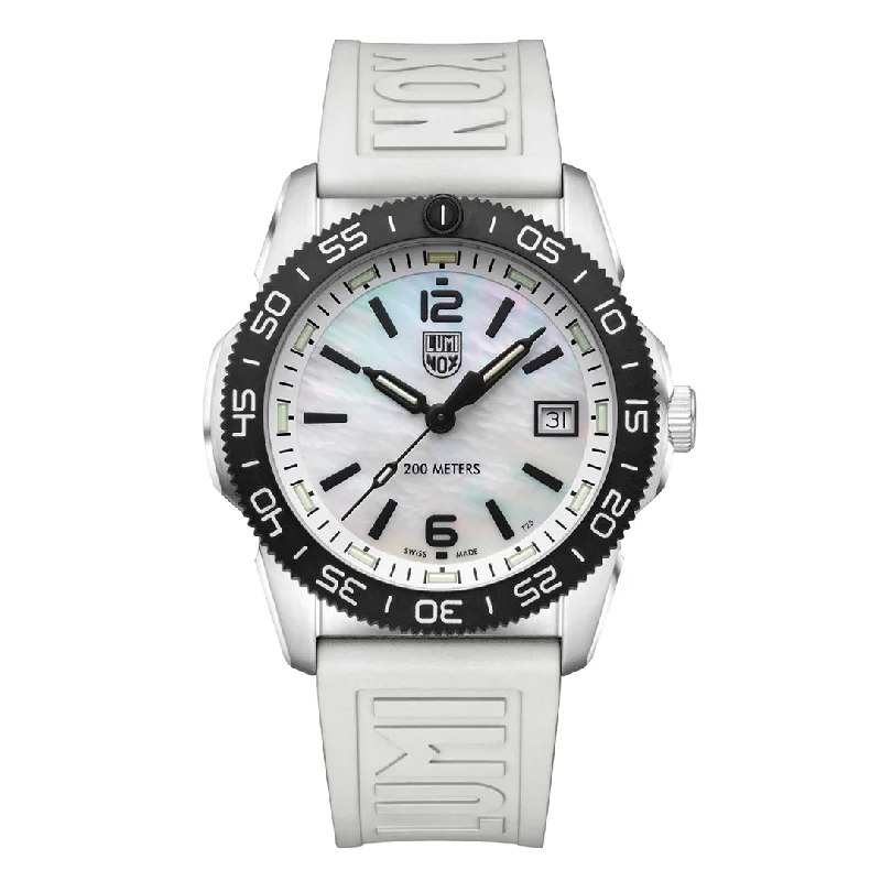 Personalized Watches for Couples-Luminox Pacific Diver Ripple 3120M Series 3128M.SET