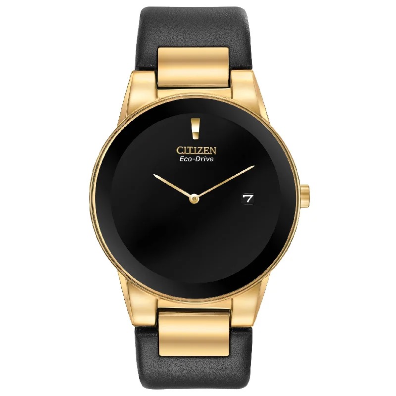 Affordable Fashion Watches for Women-Citizen Eco-Drive Axiom Collection AU1062-05E