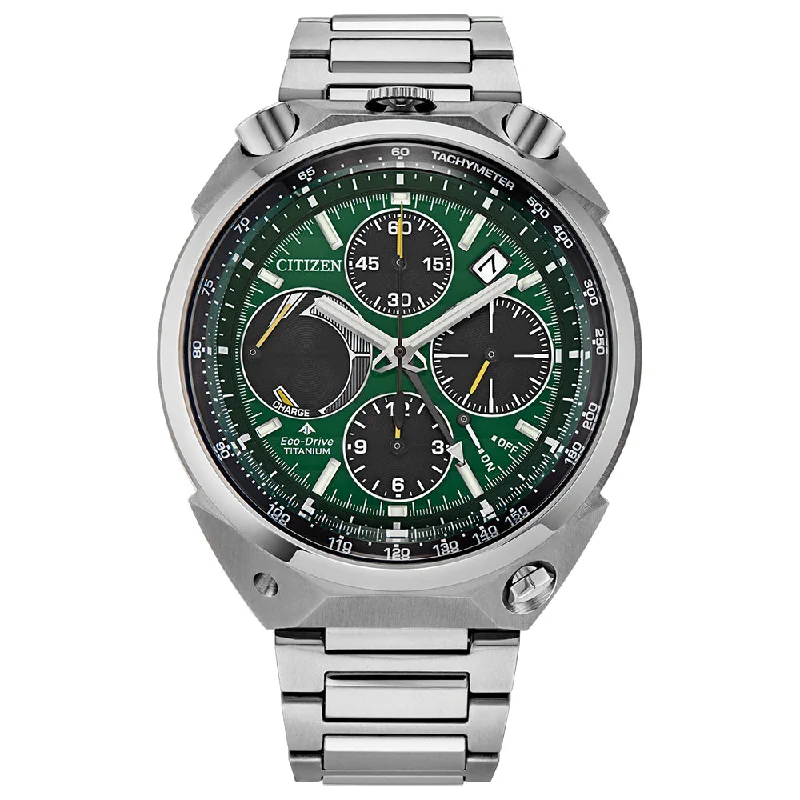 Elegant Watches for Brides-Citizen Eco-Drive Limited Edition Promaster Tsuno Chronograph Racer Collection AV0081-51X