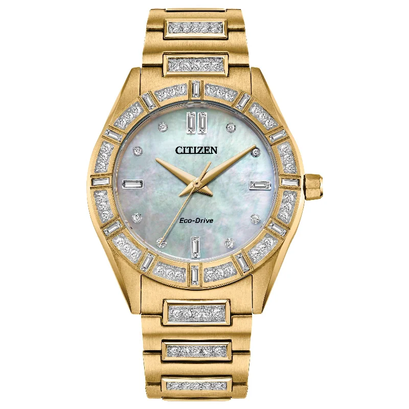 Digital Watches for Men and Women-Citizen Eco-Drive Crystal EM1022-51D