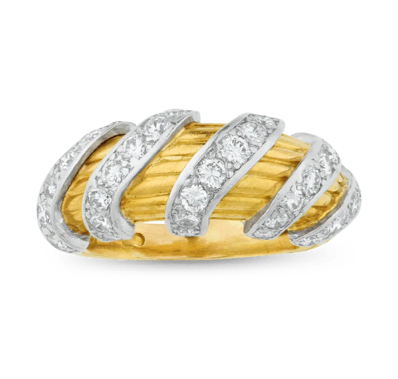 Silver Stackable Rings for Fashion-Cartier Diamond Ring, 1.00 carat