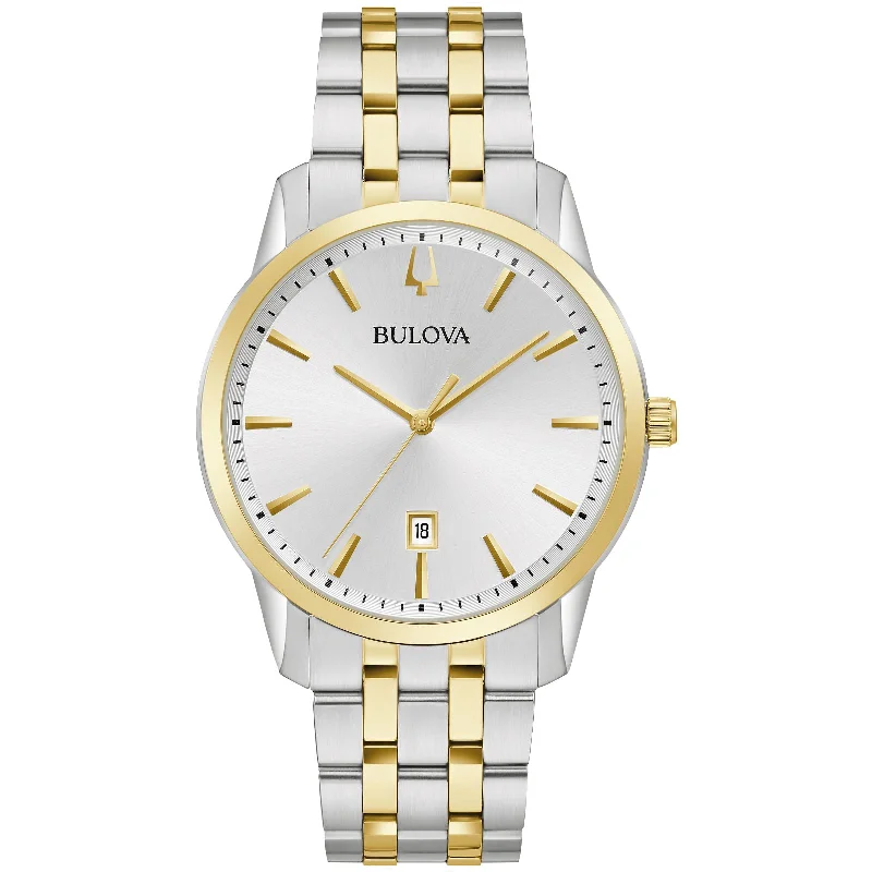 Simple Watches for Casual Wear-Bulova Sutton Classic Collection 98B385