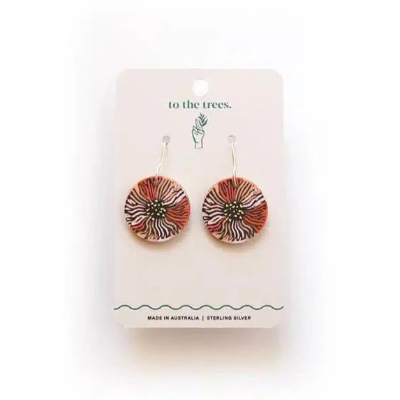 Butterfly Earrings for Girls-To the Trees Dangles - Bloomin' Eucalyptus