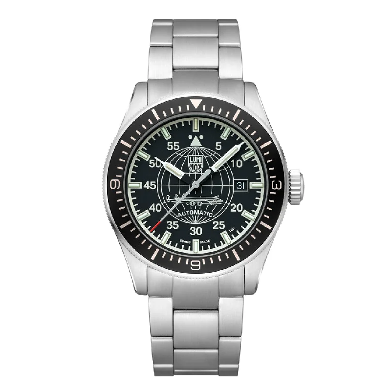 Men's Watches with Stainless Steel Mesh Band-Luminox Constellation Automatic Series 9601.M