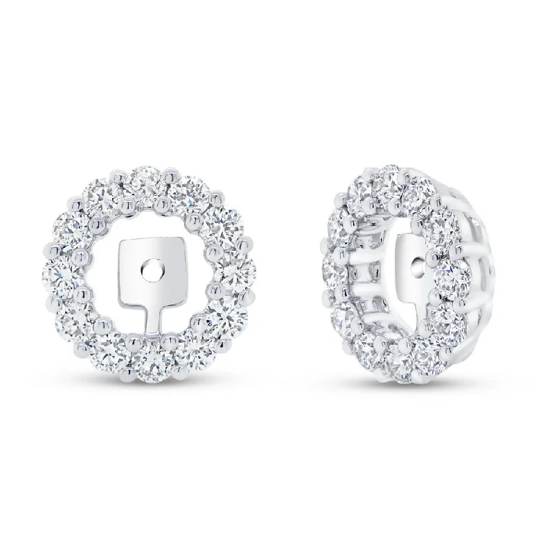 Elegant Long Earrings for Weddings-Uneek Timeless Collection Jacket Stud Earrings