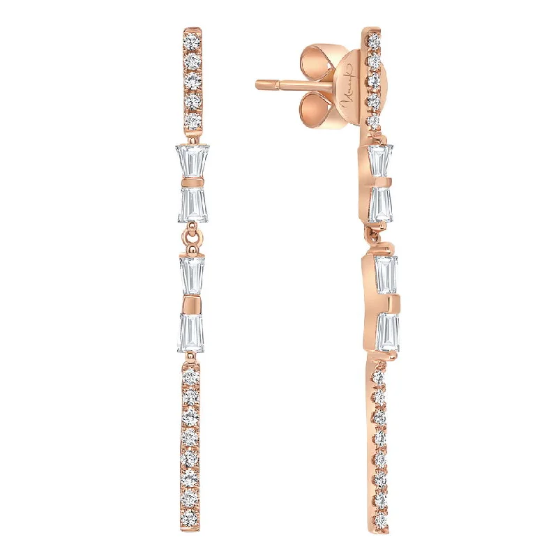 High Fashion Earrings for Women-Uneek Gatsby Collection Drop Earrings